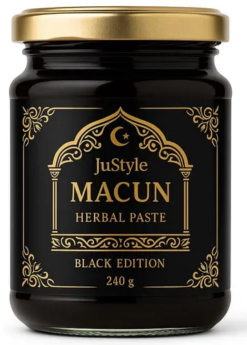 Mesir Macun Kräuterpaste Nahrungsergänzungsmittel 240g - Pflanzliche Heilmittel für Männergesundheit, hochdosiert mit Ginkgo und rotem Ginseng für natürliche Energie und Vitalität.