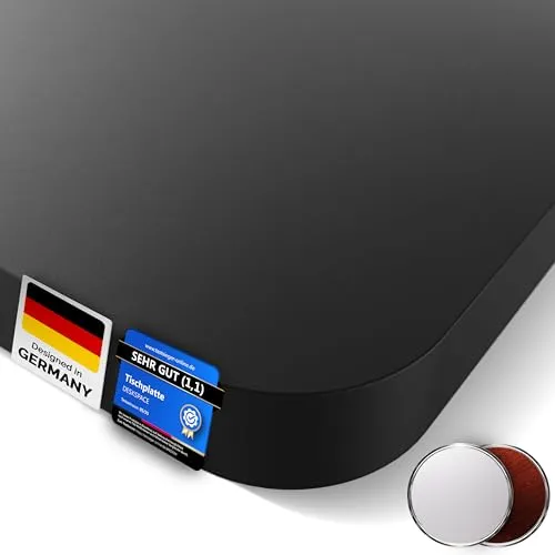 Tischplatten Schwarz von DESQUP