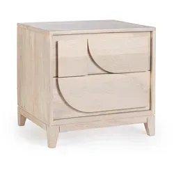 Nachttisch Archita aus Mangoholz von Bizzotto