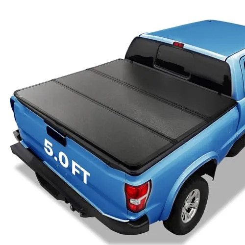 VEVOR Dreifach gefaltete Ladeflächenabdeckung für Toyota Tacoma 2016–2023