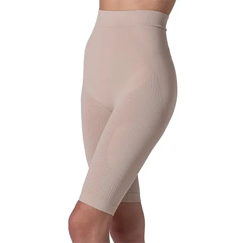 SLIMCELL Anti Cellulite Leggings Damen Draining Kurze Radlerhose - Shape Leggings Damen, Mikrofaser Shapewear Bauchweg, Kompressionsstrumpfhose, Kompressionsleggins - Made in Italy