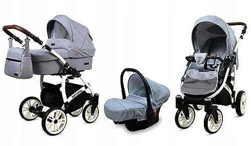 BabyLux® Kinderwagen Set 3 in 1