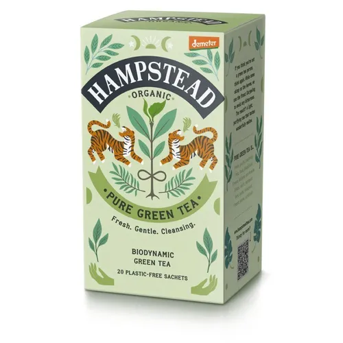 Organic Green Tea - 20 Beutel 40g | HAMPSTEAD TEA LONDON