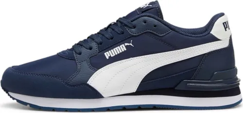 PUMA Unisex ST Runner v4 NL Sneaker, Club Navy White, 43 EU - Herren-Sneaker mit bequemer EVA-Zwischensohle und stylischem Design, ideal für sportliche Aktivitäten und Freizeit.