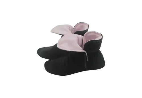 RAIKOU Hausstiefel Hüttenschuhe Stoppersocken für Damen Herren und Kinder  Hausschuh (aus Miro Fleece Super Flauschige) mit ABS und Rutschfester Sohle