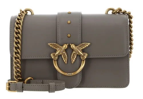 PINKO Mini CL Umhängetasche aus echtem Rindsleder - Elegante PINKO Umhängetasche mit Ziernieten, verstellbarem Schulterriemen und praktischem Hauptfach. Ideal für stilbewusste Auftritte im Alltag.
