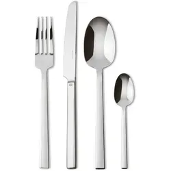 Sambonet Neutra Besteckset 24-teilig - 24-teiliges Edelstahl-Besteckset im zeitgenössischen Stil, spülmaschinenfest und ideal für moderne Tischdekoration.