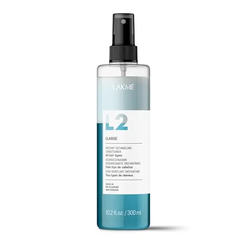 LAKME L2 Classic Instant-Conditioner, zweiphasig, 300 ml, für alle Haartypen, ohne Ausspülen