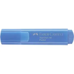 FABER-CASTELL Textmarker Textliner 46 Pastell, blau von Faber-Castell