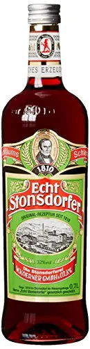 Echt Stonsdorfer Kräuterlikör 32% Vol. 0,7l - Likör & Kräuterschnaps, aromatischer Kräuterlikör mit 32% Vol., ideal für gesellige Abende oder als Digestif.