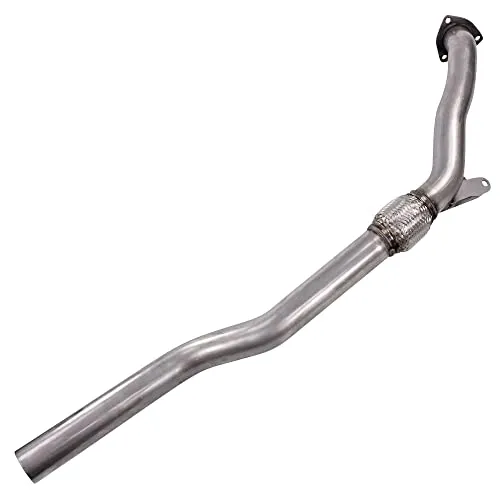 BESTPRICE 1x Abgasrohr Hosenrohr Vorderrohr Kompatibel mit AUDI A4 B5 (8D2) (8D5), A6 C5 (4B2) (4B5), SKODA SUPERB 1, VW PASSAT B5 (3B2) (3B5), PASSAT B5.5 (3B3) (3B6)