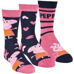 FussFreunde Socken 6 Paar Cartoon, Comic, Lizenz Kindersocken, verschiedene Motive orange|rosa|schwarz 27-30
