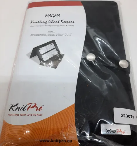 Knit Pro Vorlagenmappe mit Magneten, klein,