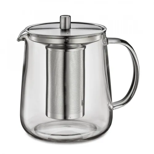 KÜCHENPROFI Teekanne ASSAM - 1,0 Liter Borosilikatglas, mit Edelstahl-Filtereinsatz für perfekten Teegenuss