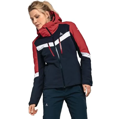 Schöffel Skijacke Avons Damen Winterjacke, Outdoorjacke, Funktionsjacke, Alpinjacke, Schneejacke blau XXL (44)