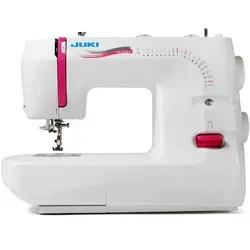 Juki Nähmaschine mechanisch - Robust und vielseitig - Nähmaschine aus Metall mit vierstufigem Einfädler, ideal für kreative Projekte und langlebige Nutzung.