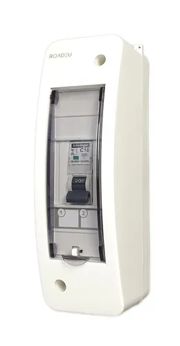Leitungsschutzschalter, Stromverteiler C16A 1P 230V, Aufputz Verteiler