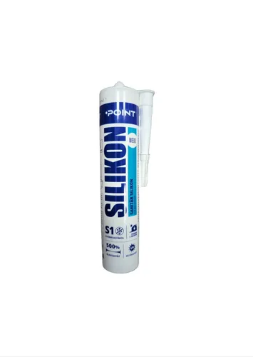 POINT SILIKON - weiß – Professionelles Sanitärsilikon, 300 ml