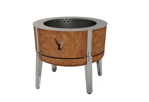 Masuria Wild Alpha 800 SE Rauchfreie Feuerstelle BBQ von Masuria