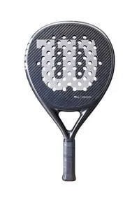 Wilson Padel-Schläger Carbon Force LT - Leichtgewicht für Freizeitspieler - Tennisschläger mit 365 g, Teardrop-Form für starke Kraft und Kontrolle, weicher EVA-Schaum für angenehmes Spielgefühl, inklusive Sicherheits-Schlaufe.