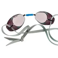Original Malmsten Schwedenbrille, verspiegelt Silber von Malmsten