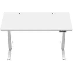 MARK ADLER Leader 7.4 Höhenverstellbarer Schreibtisch Stehpult - Ergonomischer Schreibtisch mit elektrischem Stehpult, 3 Memory-Steuerung und praktischen Kabeldurchführungen für ein aufgeräumtes Arbeitsumfeld.