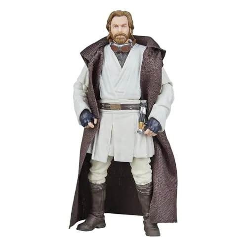 Hasbro Star Wars Obi-Wan Kenobi Vintage Collection Actionfigur - Spielfigur von Obi-Wan Kenobi (Jedi-Legende) mit 3 Zubehörteilen, ideal für Sammler und Fans ab 4 Jahren. Hochwertige Details und klassisches Design.