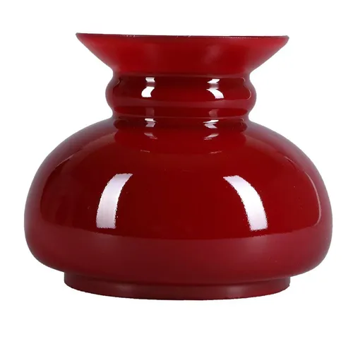Home4Living Lampenschirm Petroleumglas Ø 100mm in rot von Home4Living