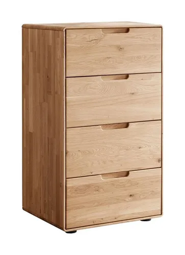 G+K Kommode Stockholm aus Wildeiche – Braun - Elegante Kommode aus hochwertiger Wildeiche, ideal für stilvolle Aufbewahrung. Robuste Verarbeitung und zeitloses Design für jedes Zuhause.