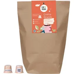 CUP VERDE – 80 nachhaltige Crema Grande Kaffeekapseln von Cup Verde