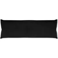 Bestlivings Seitenschläfer Kissenhülle 40x140cm - Jet Black - Kissen für Seitenschläfer, sorgt für bequemen Schlafkomfort und optimale Körperunterstützung, dekorativ und allergikerfreundlich.