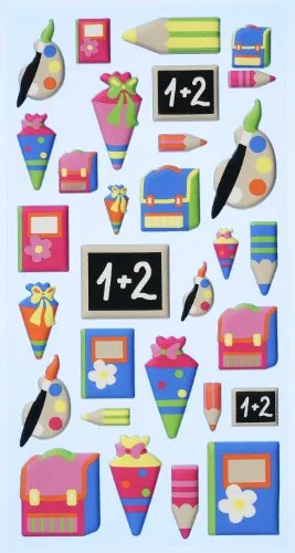 Produktbild Softy Stickers Schule [Spielzeug]