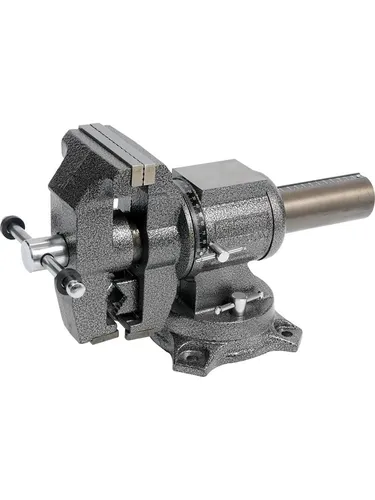 Yato YT-6505 Multi-Purpose Bench Vice 100 mm - Werkstatteinrichtung mit robustem Mechanikerschraubstock für vielseitige Anwendungen und präzises Arbeiten in der Werkstatt.