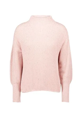 zero Damen Strickpullover mit Pailletten 44, RosRos von Zero