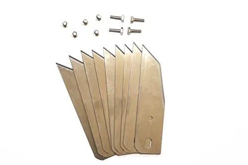 Stück Messerklinge Kompatibel für AL-KO Robolinho Mähroboter Ersatz-Messer Robolinho 100, Robolinho 1100, Robolinho 3100, Robolinho 4100 9