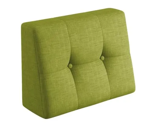 sunnypillow Palettenkissen 60x40x20/10cm Lime von sunnypillow
