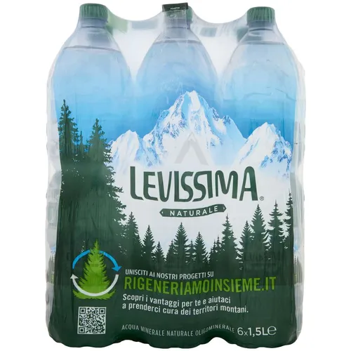 Acqua Levissima Naturale 1.500 Lt. A Perdere