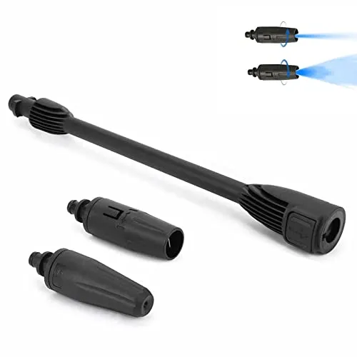 LeapBeast Hochdruck Sprühlanze für Kärcher, Hochdruckreiniger Lanze Aufsatz Verstellbar Sprühdüse Strahlrohr Zubehör Kfz-Reinigung Zubehör Lanze, Hochdrucklanze Lanze für Kärcher K2 K3 K4 K5 K6 K7