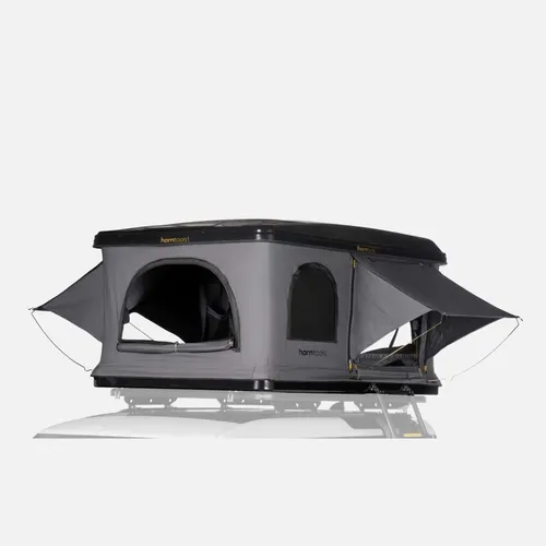 Dachzelt Themis PopUp Hartschalenzelt Schwarz/Grau von Horntools