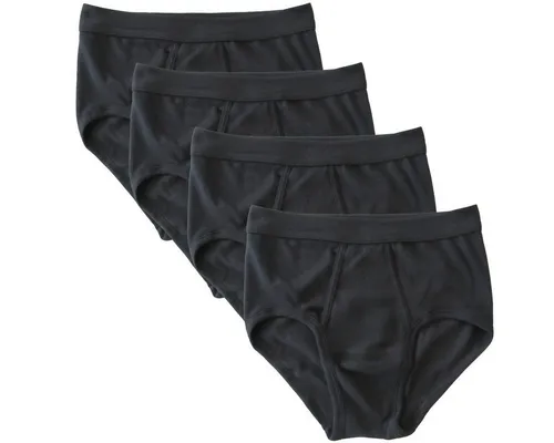 HERMKO Slip 3240 Herren Slip 4er Pack von HERMKO