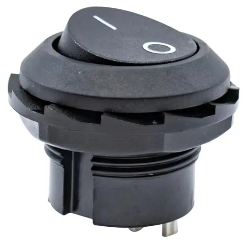 RR3130ABLKBLKFS ROCKER SPST-NC Pos: 2 ON-OFF 6A/250VAC schwarz 50mΩ 0-65°C E-SWITCH