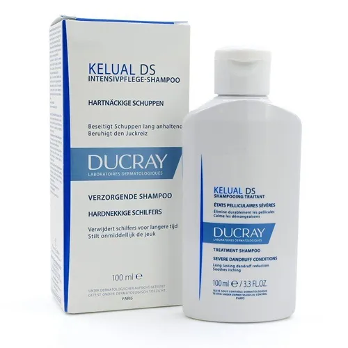 Ducray Kelual DS Intensivshampoo gegen Schuppen 100 ml - Ducray Kelual DS Intensivshampoo, 100 ml, für die gezielte Pflege bei Schuppen. Ideal für Männer und Frauen.