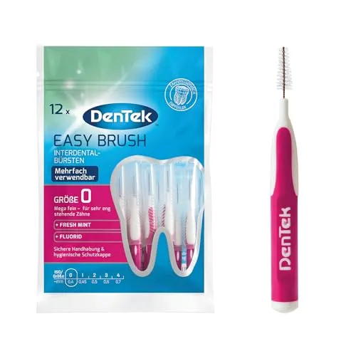 DenTek Easy Brush Interdental-Bürsten ISO/Größe 0