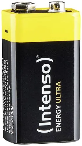 Intenso 7501451 9V Block-Batterie Alkali-Mangan 560 mAh 9V 1St.