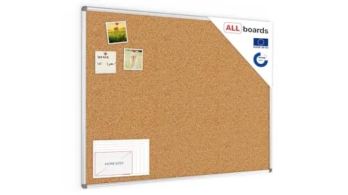 ALLboards Pinnwand 120 x 90 cm aus Naturkork von ALLboards