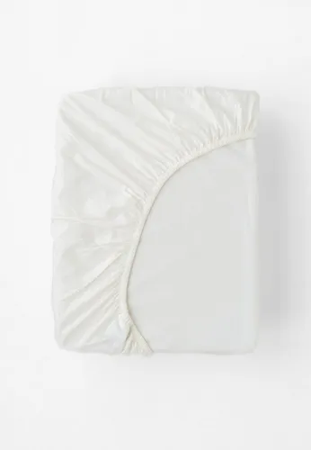 MELA Spannbettlaken Perkal KASOL - Atmungsaktiv und kühl - Spannbettlaken aus 100% Bio-Baumwolle, schadstofffrei und pflegeleicht. Genießen Sie ein angenehmes Schlafklima das ganze Jahr über!