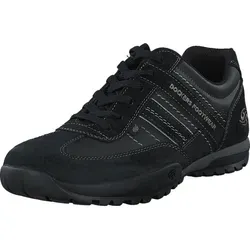 Dockers by Gerli Schnürschuh – Sportlicher Freizeitschuh mit Profilsohle - Sneaker in grau und schwarz, ideal für Outdoor-Aktivitäten. Mit herausnehmbarer Innensohle und robuster Profilsohle für besten Halt.