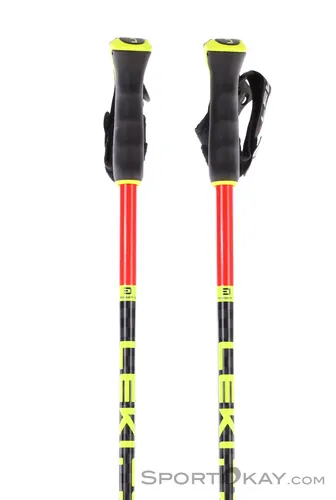 LEKI WCR Lite GS 3D Skistöcke 105 cm - Skistöcke für junge Rennfahrer, leicht und robust aus HTS 6.5 Aluminium, mit innovativem Trigger 3D ProG Griffsystem für optimale Kontrolle und Sicherheit auf der Piste.