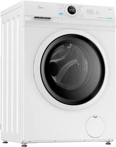 Midea MF10EW90B Waschmaschine - 9kg, 1400 U/min, EEK A, Inverter Quattro-Motor für 70% Energieersparnis und Dampffunktion zur Falten- und Geruchsreduktion
