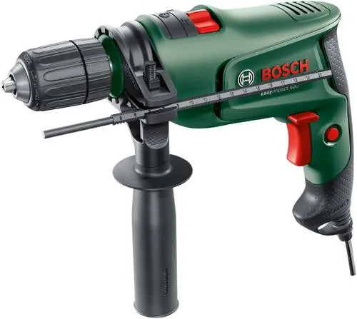 Bosch Home and Garden EasyImpact 600 - Schlagbohrmaschine 600W, leistungsstark und vielseitig für Heimwerkerprojekte